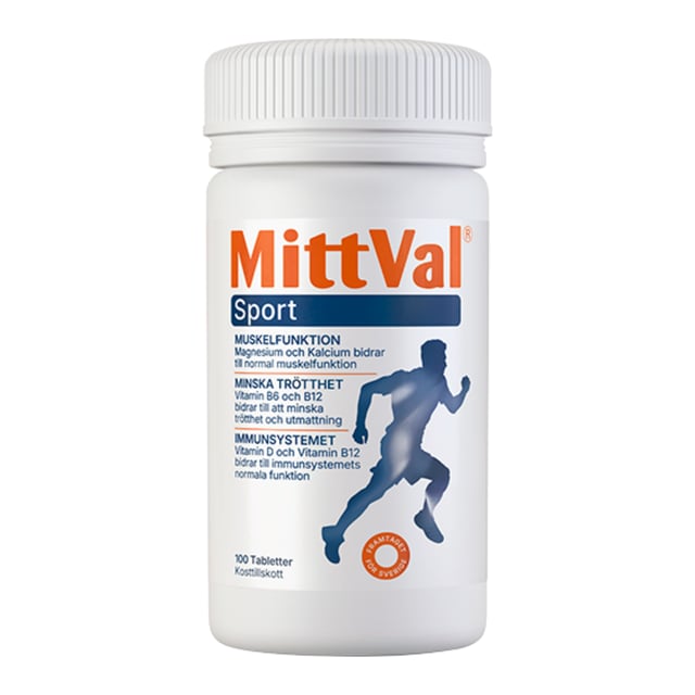 MittVal Sport 100 tabletter