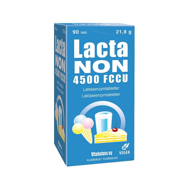 LactaNON 4500 FCCU 90 tabletter