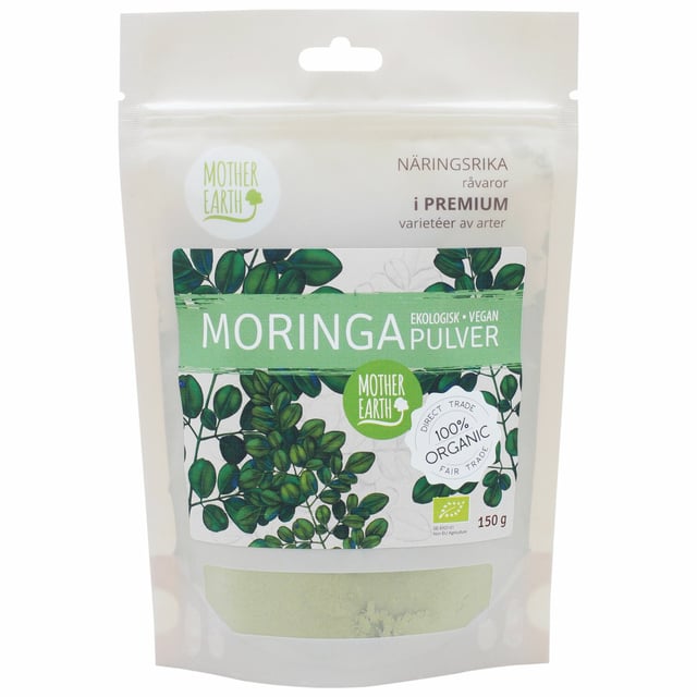 Mother Earth Ekologiskt Moringapulver 150g
