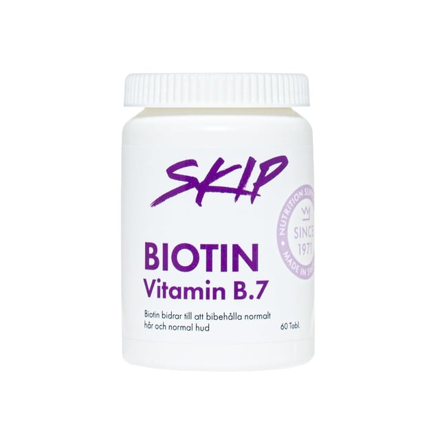 Skip Biotin Vitamin B.7 60 tabletter
