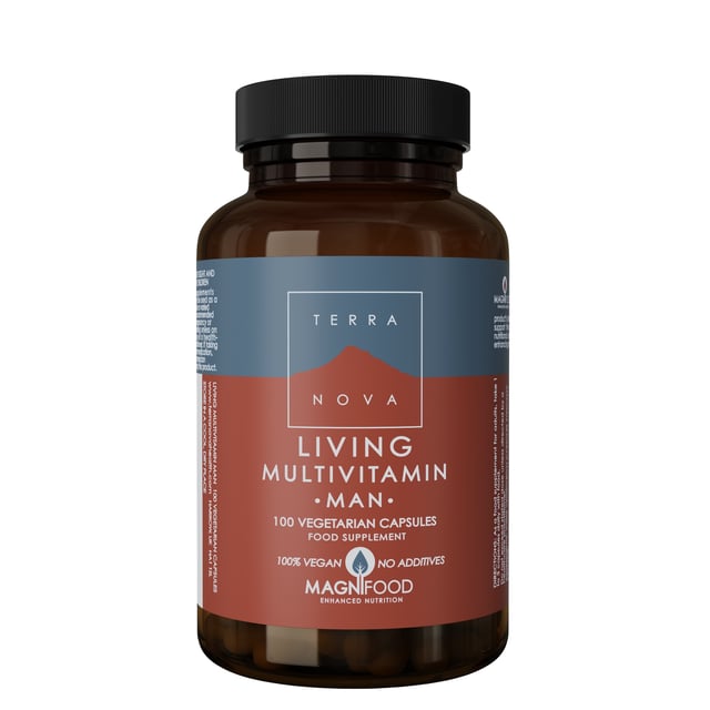 Terranova Living Multivitamin Man 100 kapslar