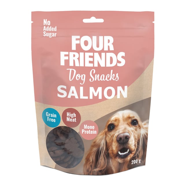 FourFriends Dog Snacks Salmon 200 g