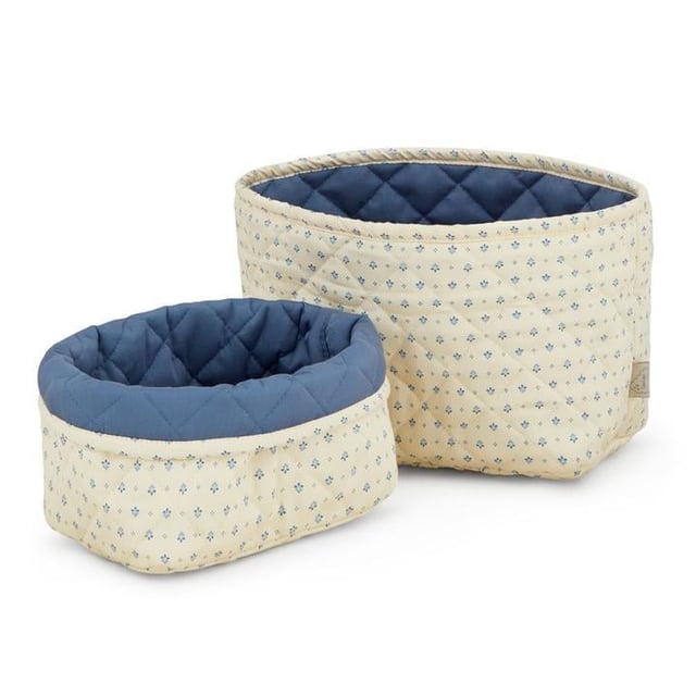 Cam Cam Copenhagen Quiltade förvaringskorgar Capri 2-pack