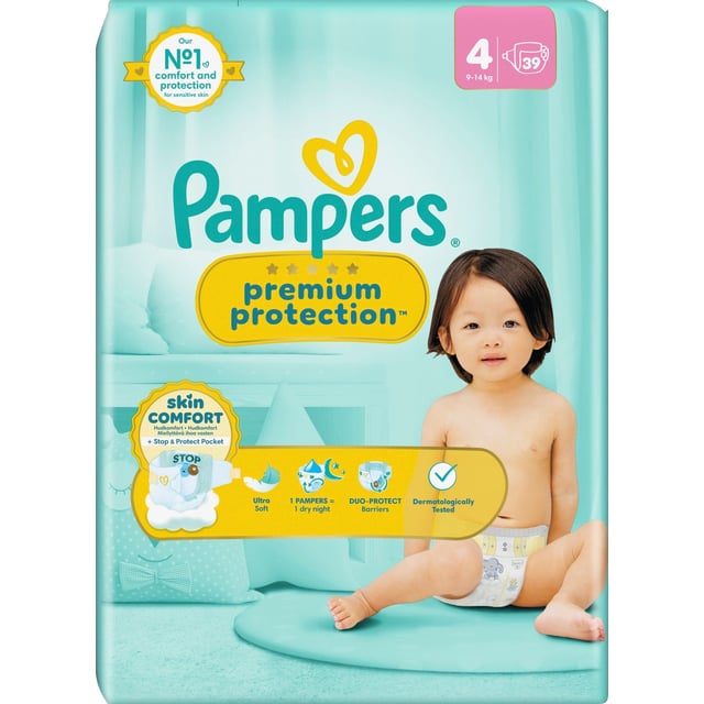 Pampers Premium Protection 9-14 kg