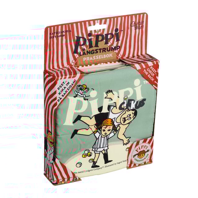 Rätt Start, Pippi Långstrump Cirkus Prasselbok 1st