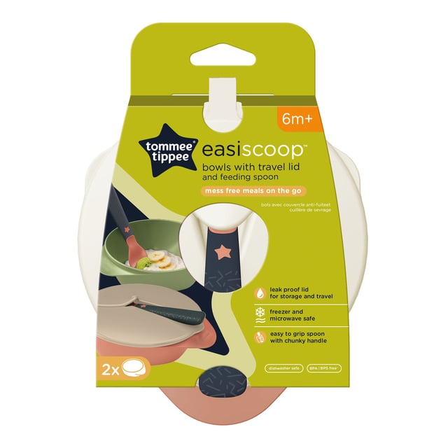 Tommee Tippee Easy Scoop Skål med Lock och Sked
