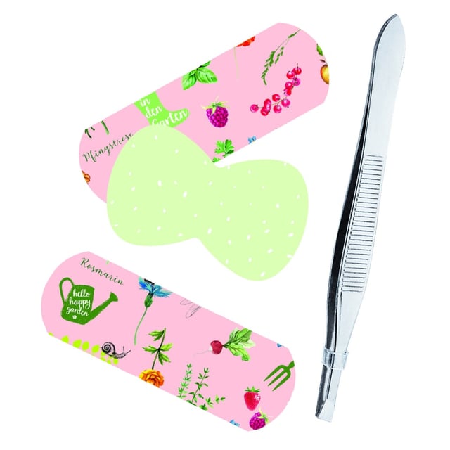 moses Trädgårdsplåster med pincett 20 stycken