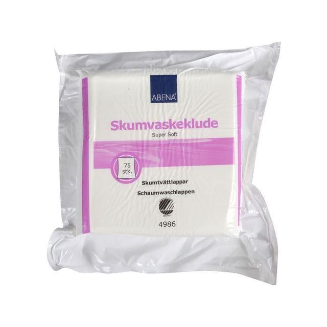 Abena Skumtvättlapp Super Soft 75 st