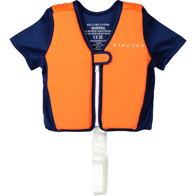 Strooem Original Simväst Orange/Navy 4-6 år 19-30 kg