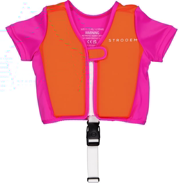 Strooem Original Swim Vest Orange/Pink 1-2 år 11-15 kg