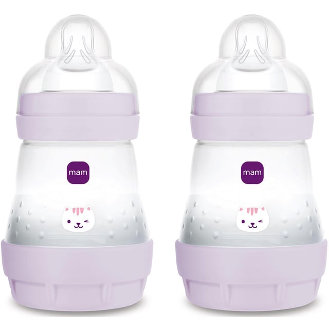 MAM Easy Start Anti-Colic Pink 160 ml 2 st