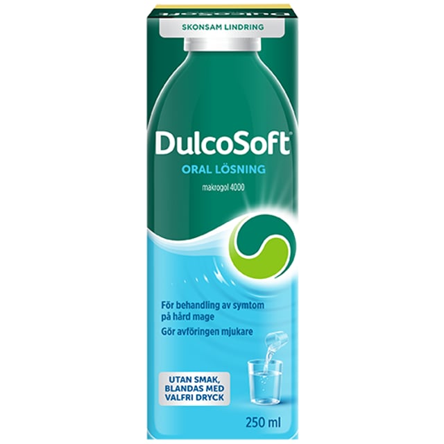 DulcoSoft Makrogol 4000, flaska 250 ml