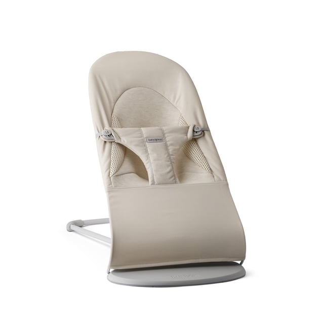 BabyBjörn Babysitter Balance Soft Vävd/Jersey Tri-Fabric Ljusbeige