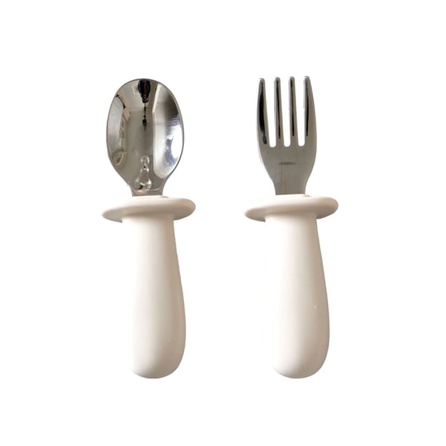 Jack o Juno Baby Cutlery Set Cream 1 par