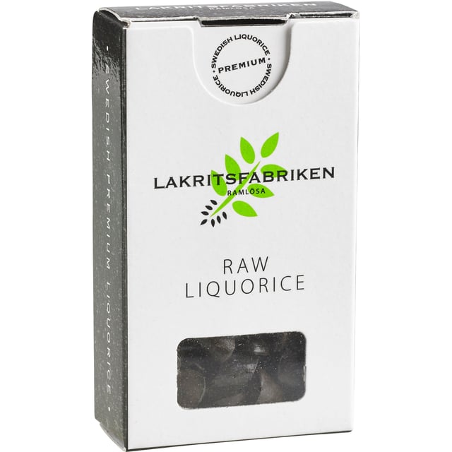 Lakritsfabriken Organic Raw Liquorice 25 g