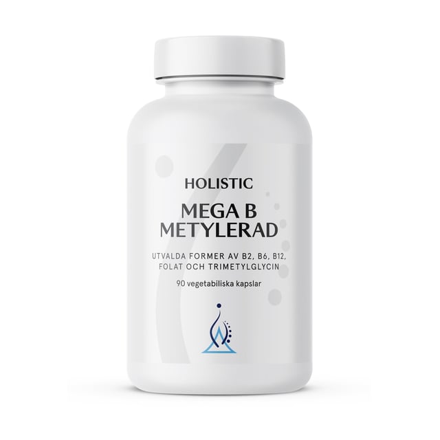 Holistic Mega B Metylerad 90 kapslar