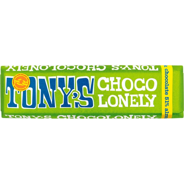 Tony´s Chocolonely Mörk Choklad Mandel & Havssalt 47 g