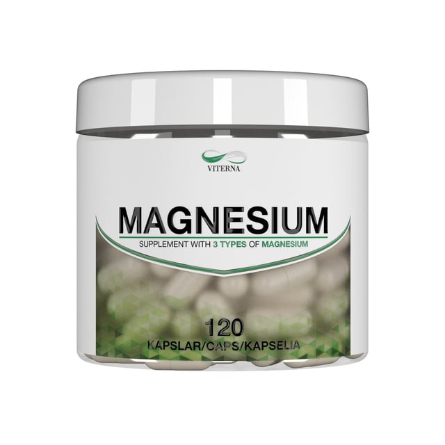 Viterna Magnesium 120 kapslar