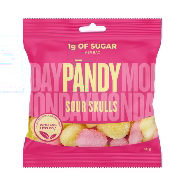 Pändy Candy Sour Skulls 50 g