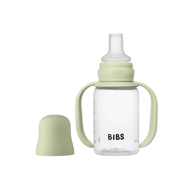 BIBS Baby Sippy Bottle Spout Silicone Sage 150 ml 1 st