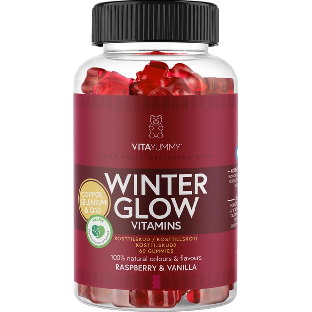 Vitayummy Winter Glow Vitamins Raspberry & Vanilla 60st