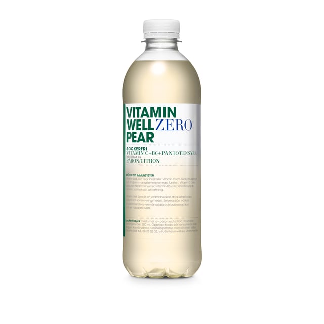 Vitamin Well Zero Pear 500 ml