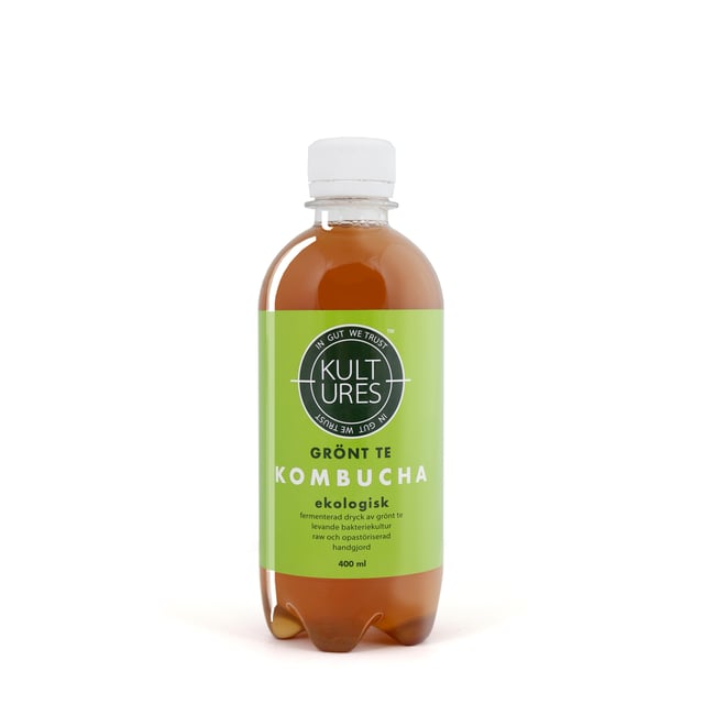 Kultures Kombucha Grönt Te 400 ml