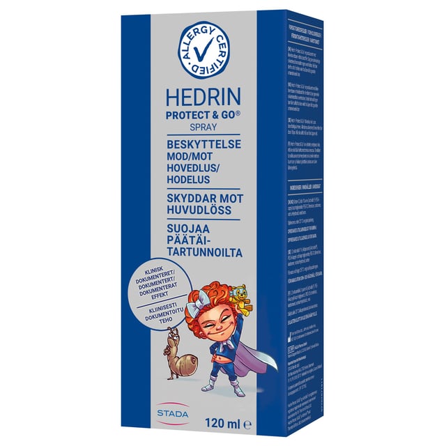 Hedrin Protect & Go Lusmedel 120 ml