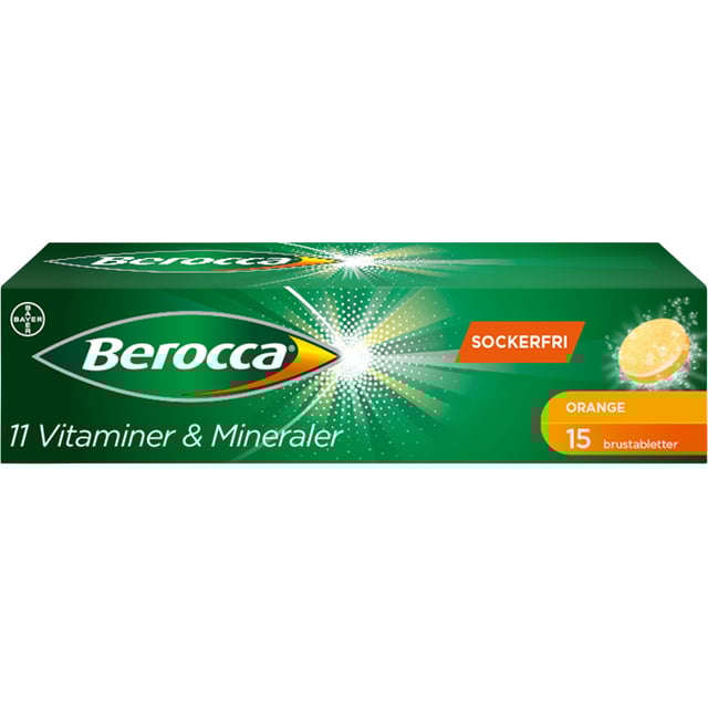 Berocca Energy Apelsin 15 brustabletter