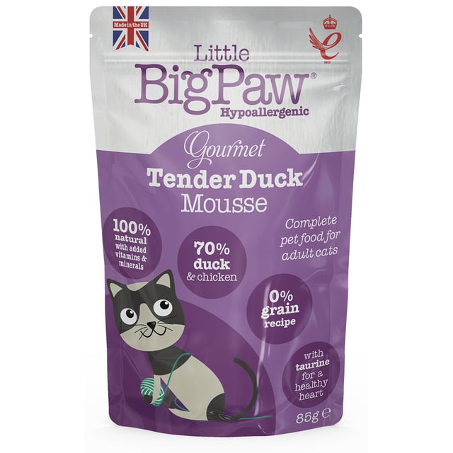 Little BigPaw Gourmet Tender Duck Mousse 85 g