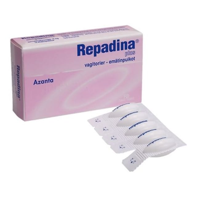 Repadina Plus Vagitorier 10 st