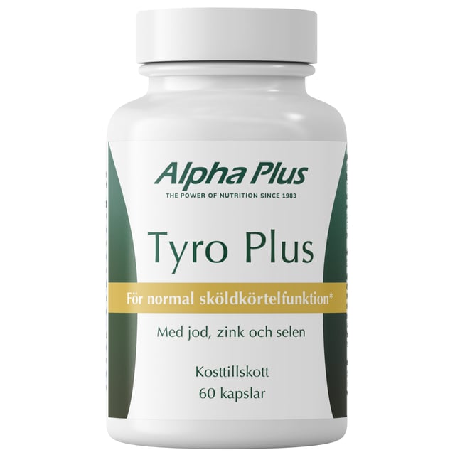 Alpha Plus Tyro Plus 60 kapslar