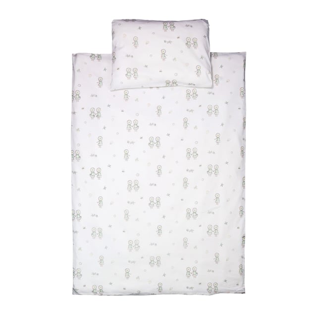 Rätt Start Beskow Blomsterfesten Påslakanset Spjälsäng Sand