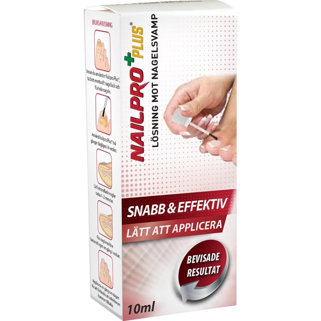 Nailpro Plus Nagelsvampbehandling 10 ml