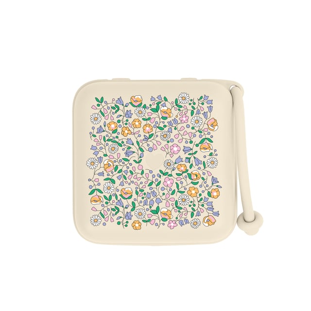 BIBS x Liberty Pacifier Box Chloe Meadow Ivory