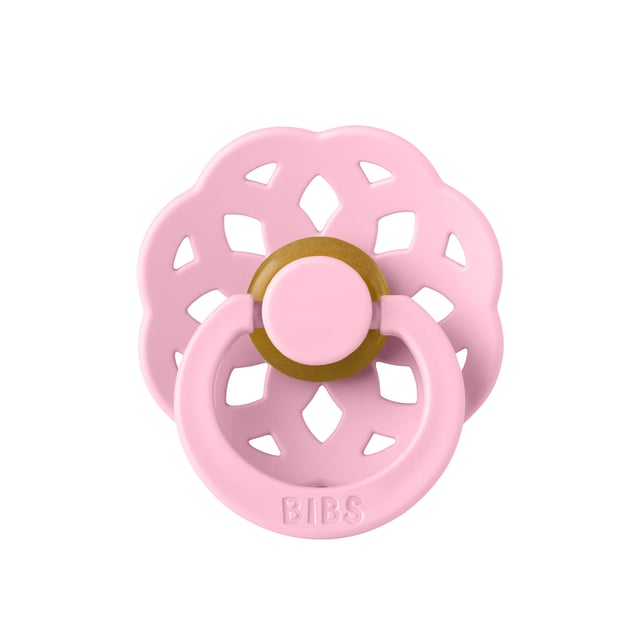 BIBS Pacifier Boheme Latex 0+ månader Size 1 Baby Pink