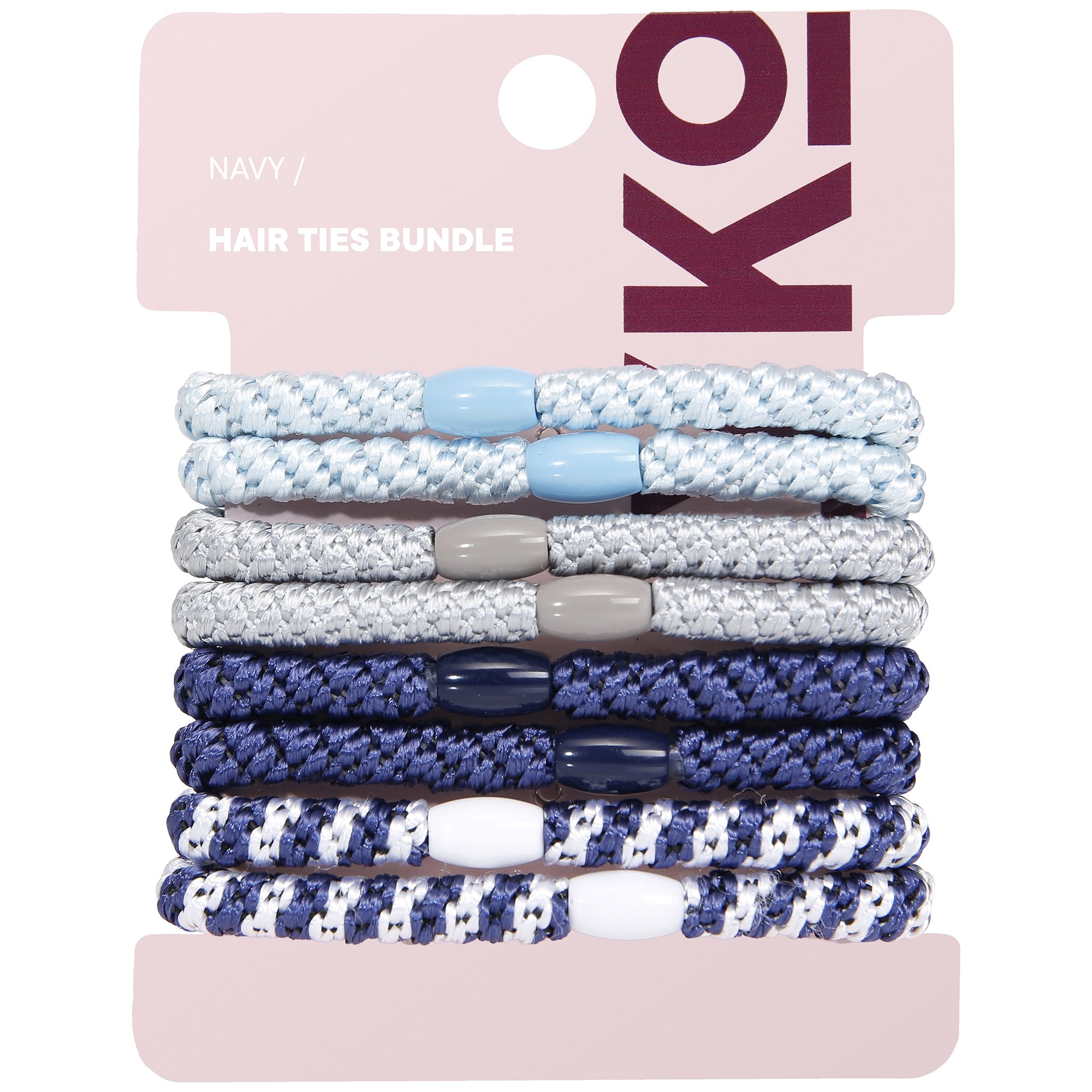 By Lyko Hair Ties Bundle Navy