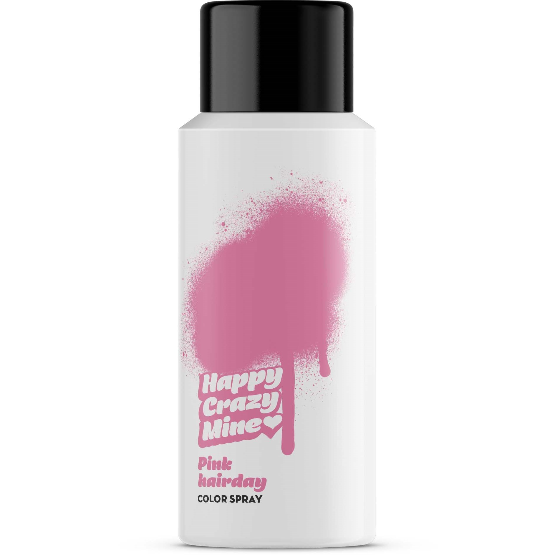 Happy Crazy Mine Color Spray Pink Hairday 100ml