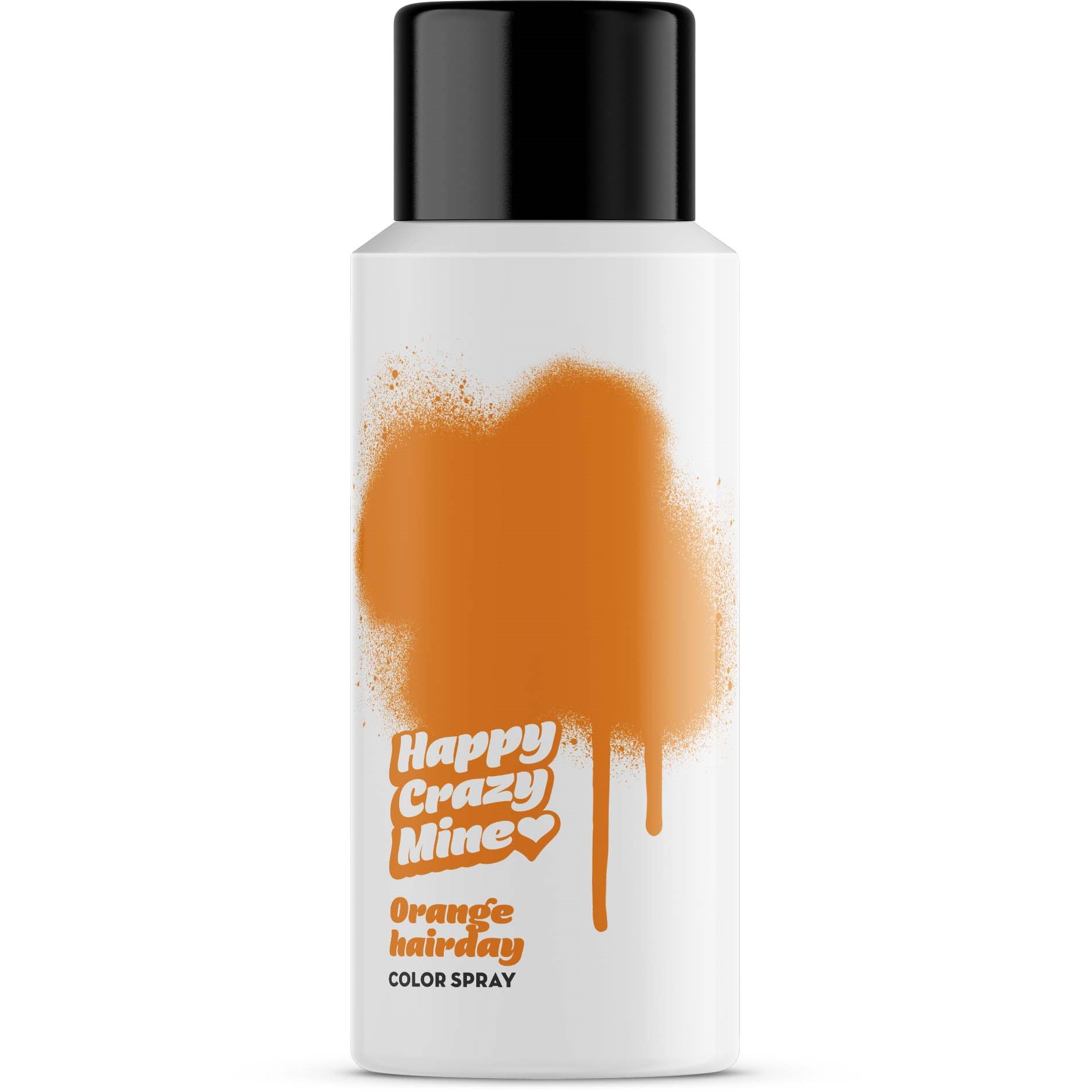 Happy Crazy Mine Color Spray Orange Hairday 100ml