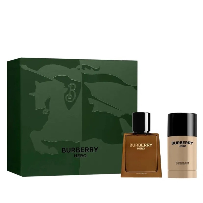 Giftset Burberry Hero Edp 50ml + Deostick 75ml