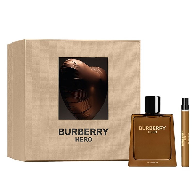 Giftset Burberry Hero Edp 100ml + Edp 10ml