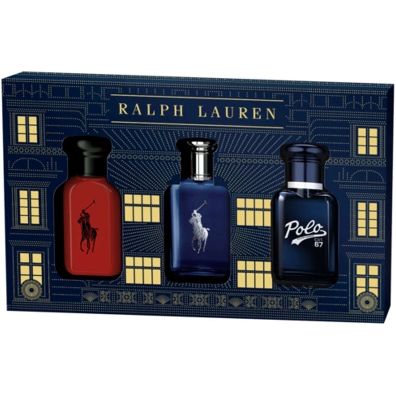 Ralph Lauren Polo Blue Edt 40ml + Red Edt 40ml + 67 Edt 40ml