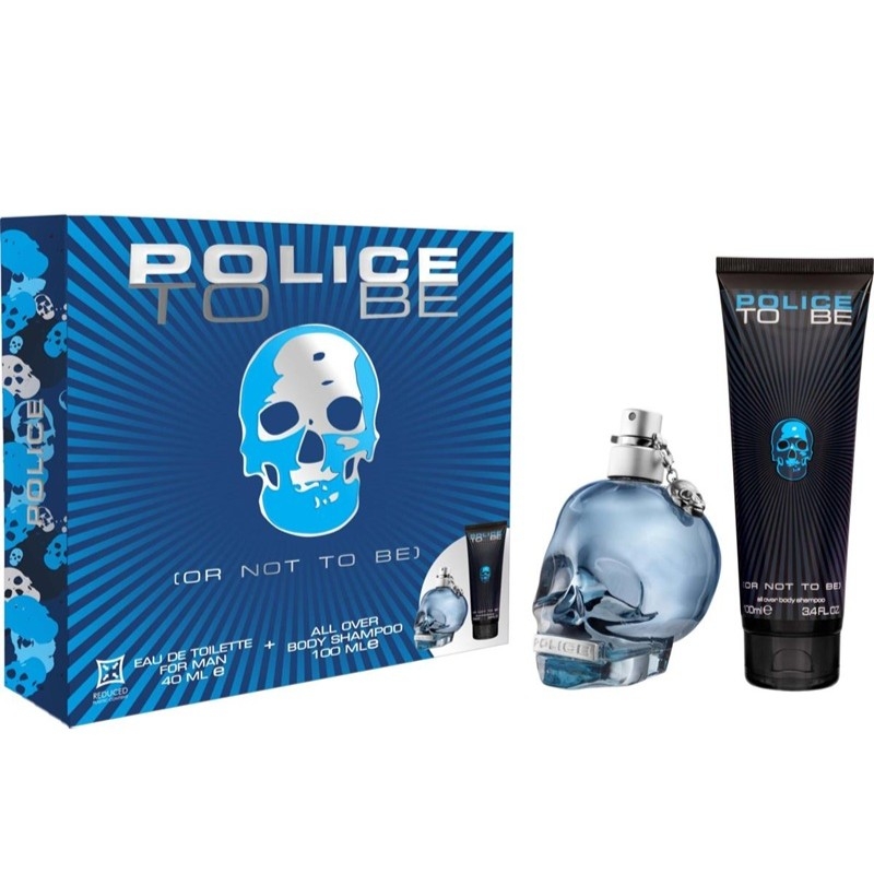 Giftset Police To Be (Or Not To Be) Edt 75ml + All Over Body Shampoo 100ml