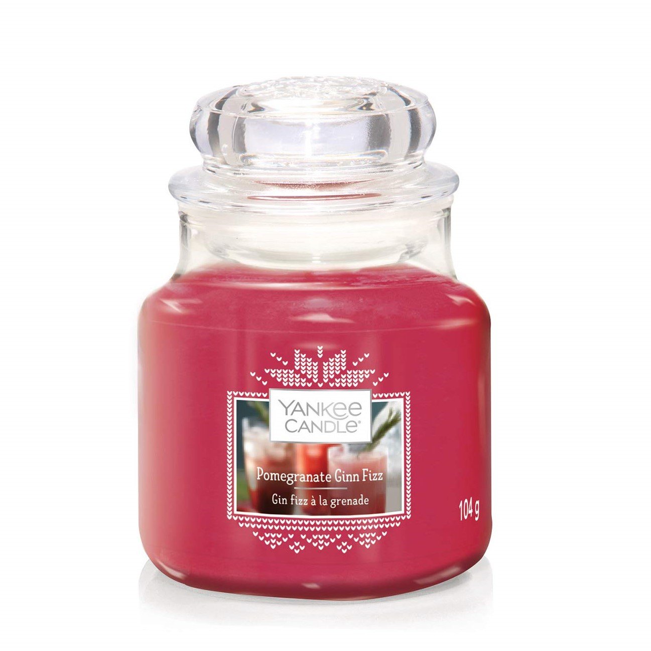 Yankee Candle Classic Small Jar Pomegrante Gin Fizz 104g