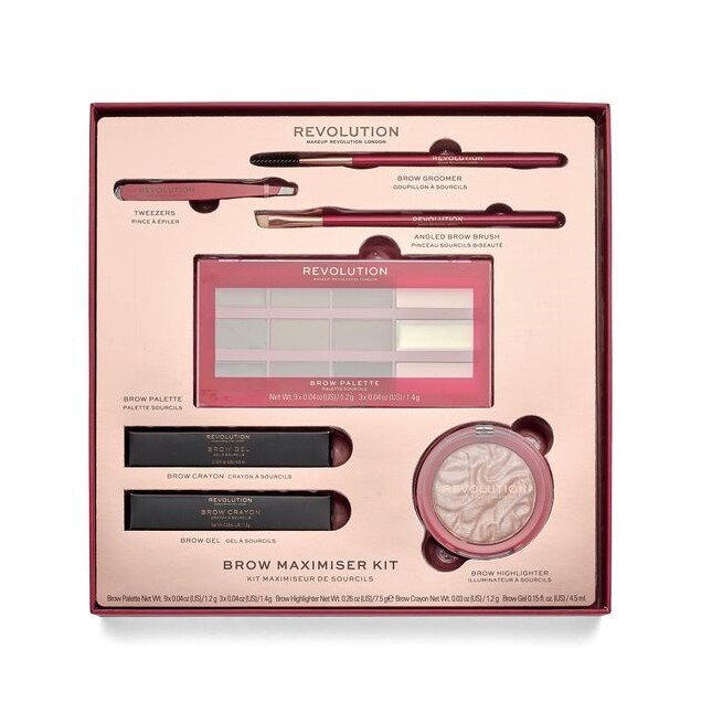 Giftset Makeup Revolution Brow Maximiser Kit