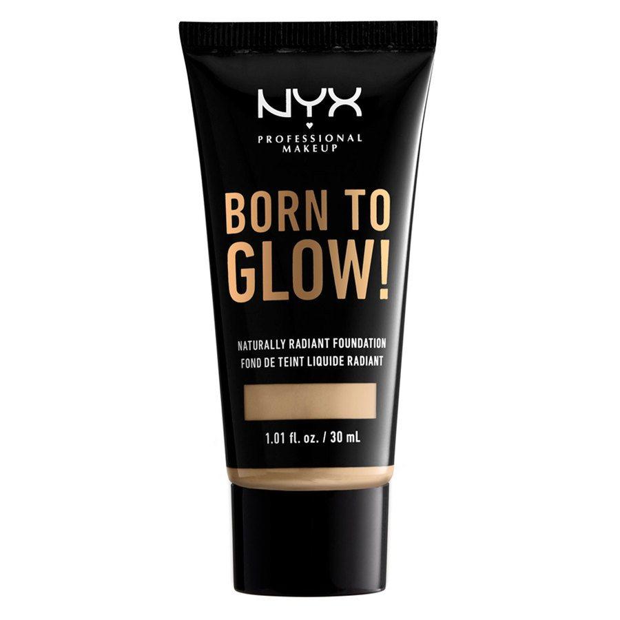 NYX Born To Glow Naturally Radiant Foundation 30ml - Nude