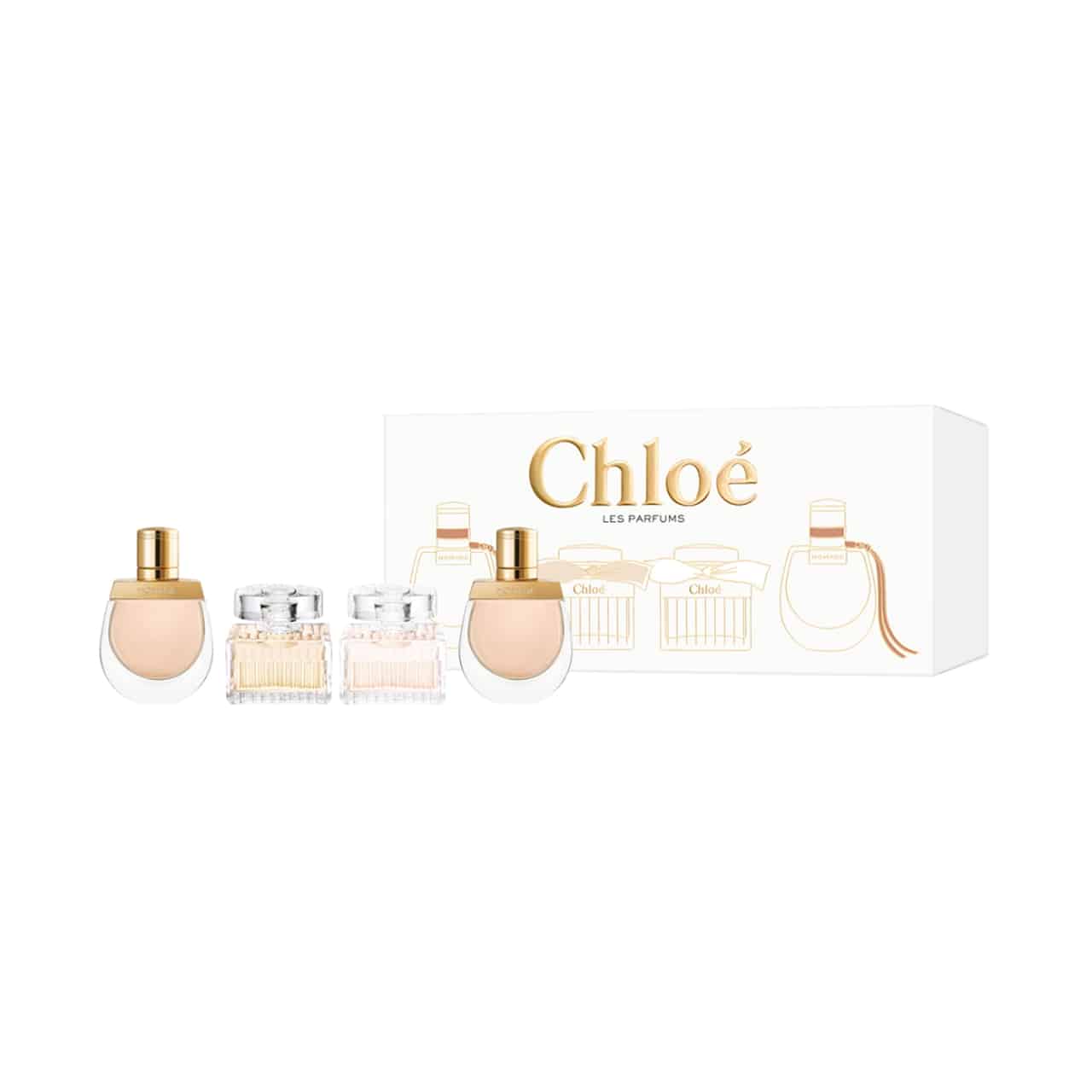 Giftset Chloé Les Parfums 4x5ml