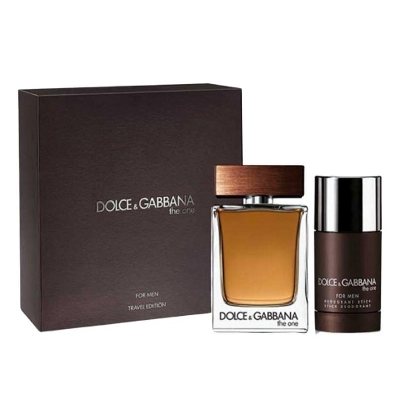 Giftset Dolce & Gabbana The One For Men Edt 100ml + Deostick 75g