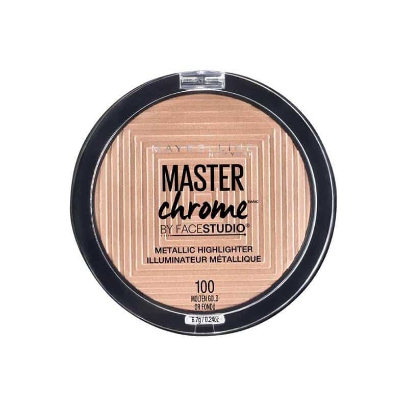 Maybelline Master Chrome Highlighter - 100 Molten Gold