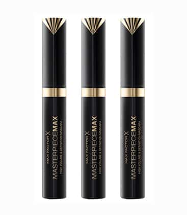 3-pack Max Factor Masterpiece Max Mascara Black 7,2ml